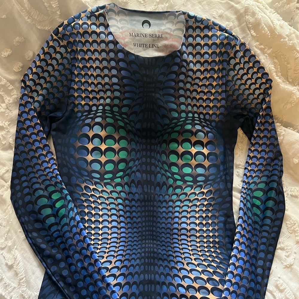 Marine Serre Moonfish Top
